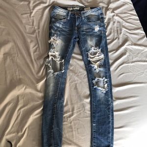 Distressed Jeans